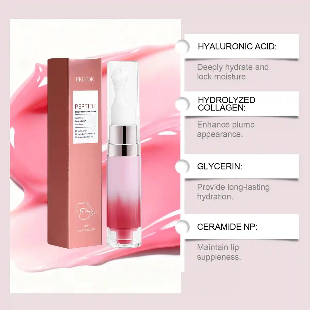Hydrating Lip Serum: Plumping & Smoothing Lip Treatment | Tidesmit Lip Care Tidesmit
