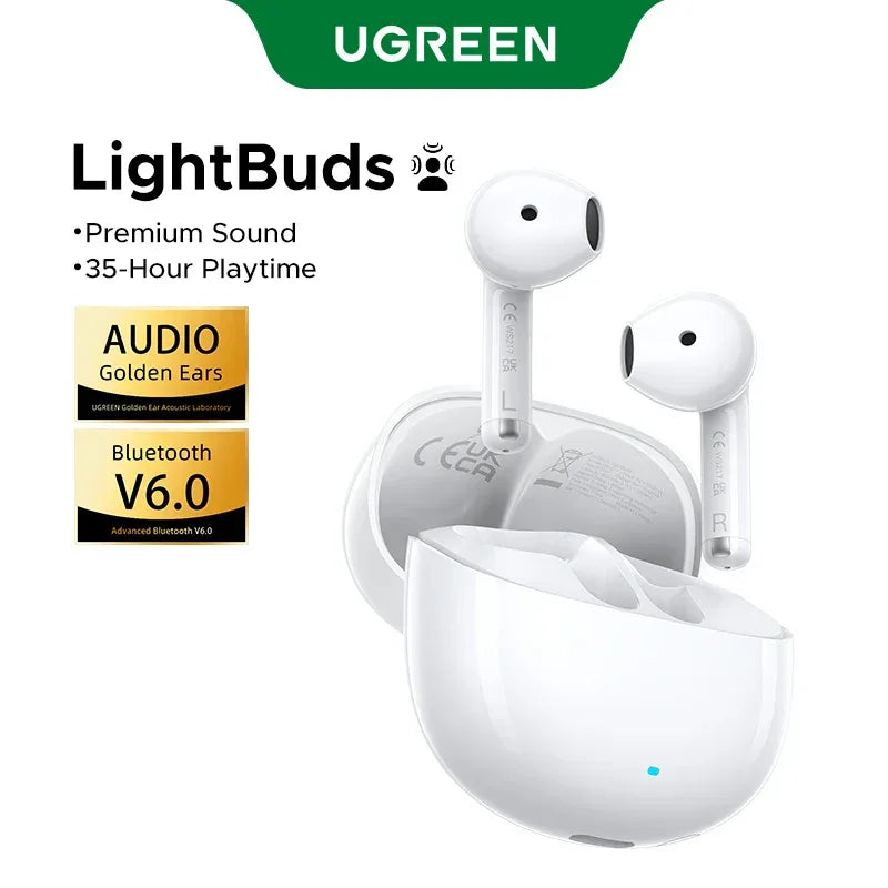 Wireless Bluetooth Earbuds, 35H Playtime ANC In-Ear | Tidesmit LightBuds China Mainland Tidesmit