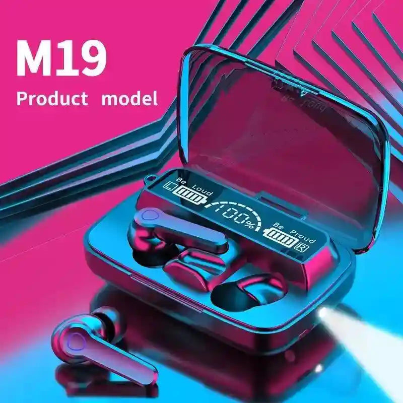 Wireless Bluetooth Gaming Earbuds with Active Noise Cancellation - Black Tidesmit
