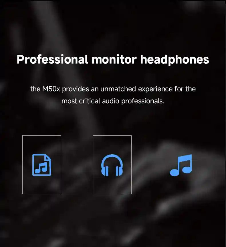 Tidesmit Studio Monitor Over-Ear Headphones with Active Noise Cancellation Tidesmit