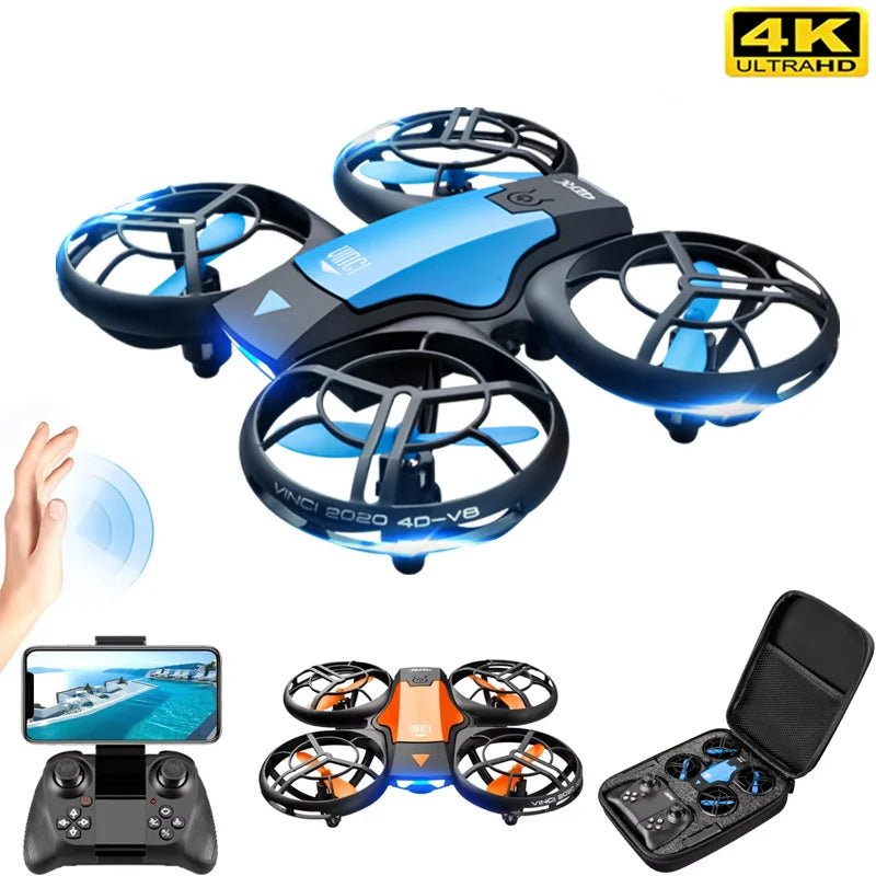 4K Camera Drone - Foldable Beginner Quadcopter with Obstacle Avoidance Tidesmit
