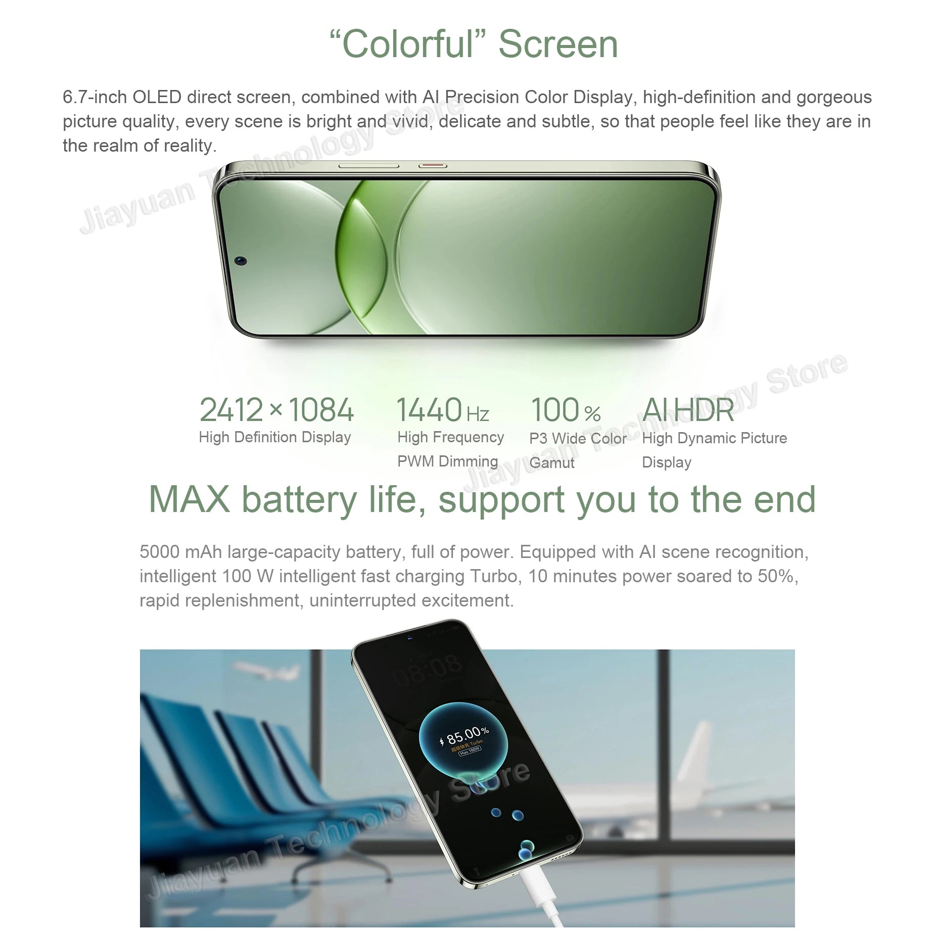 Original Huawei Nova 13 5G Mobile Phone 6.7 Inches OLED 120Hz Screen Kirin 8000 HarmonyOS 4.2 Battery 5000mAh AI Smartphone