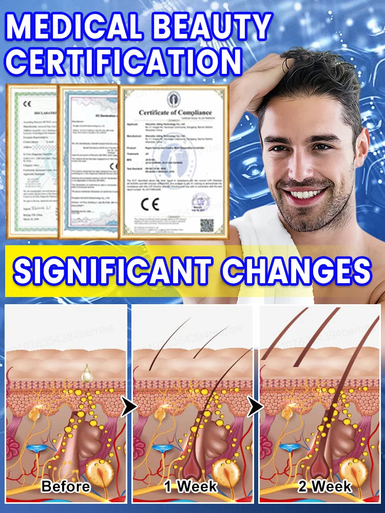 Hair Growth Serum for Follicle Stimulation & Thicker Strands Relaxation Treatment Tidesmit
