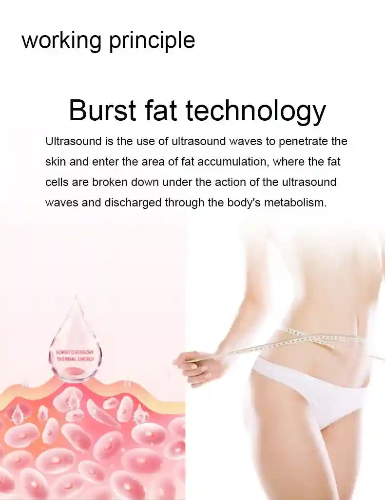 40K Cavitation Ultrasonic RF Slimming Device - Tidesmit EU Edition Eye Massage Instrument Tidesmit
