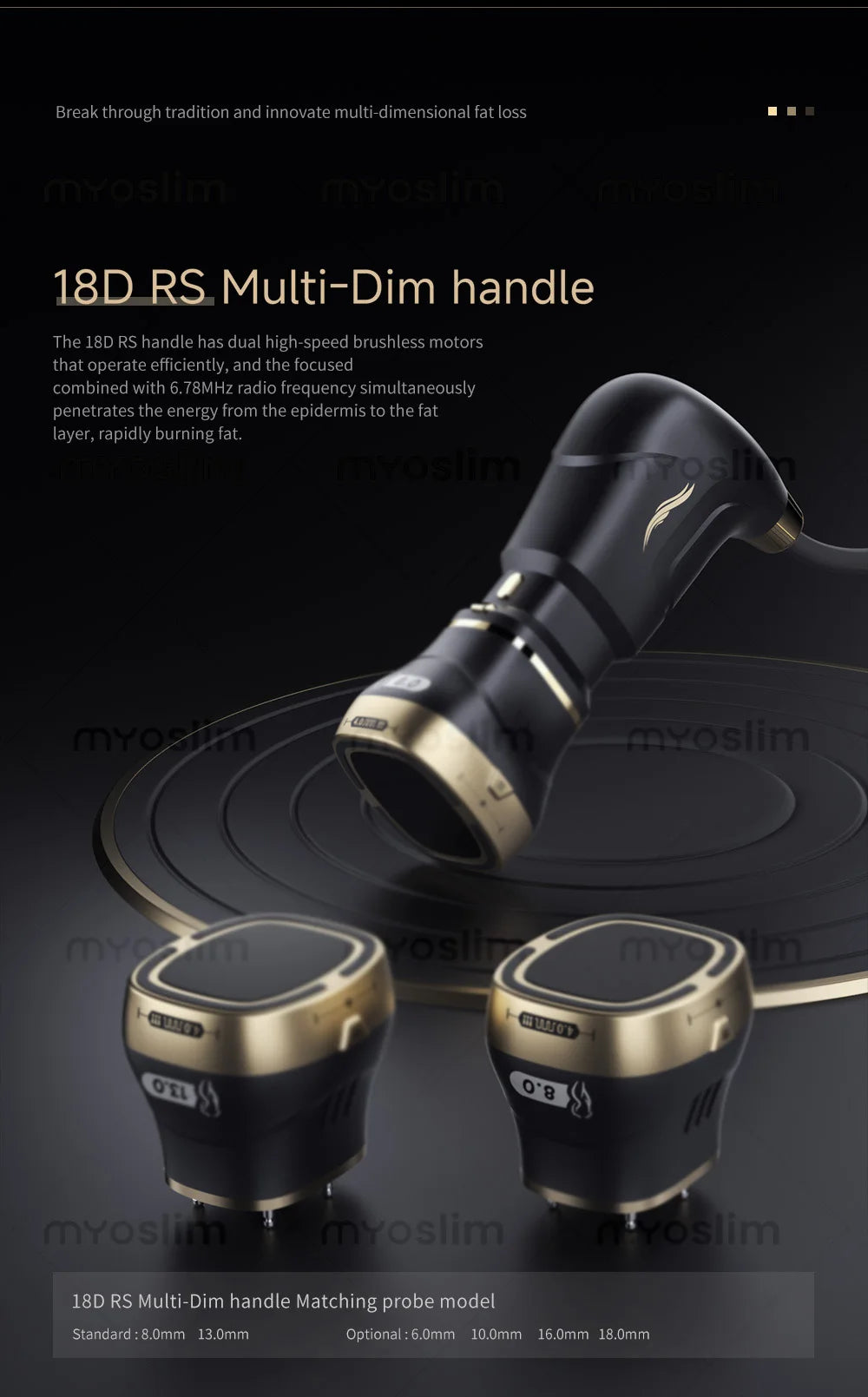 Tidesmit 22D MAX HIFU beauty machine for professional facial tightening, body slimming, and fat reduction.