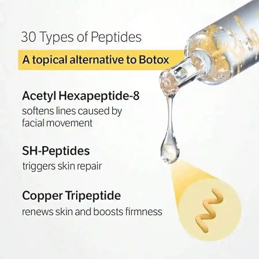 Tidesmit Collagen Peptide anti-aging serum for skin tightening, elasticity boost, and facial rejuvenation.