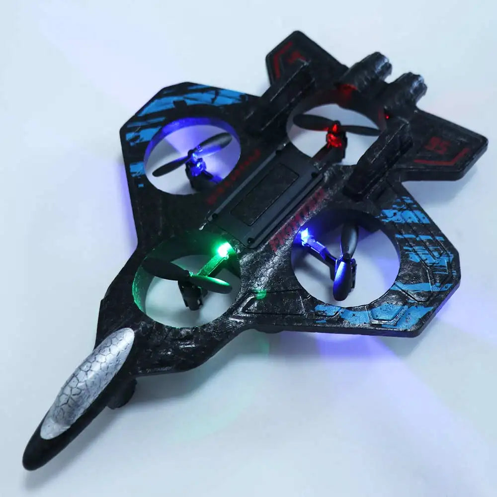 RC Foam Fighter Glider | Gravity Sensing Durable Indoor Drone Tidesmit