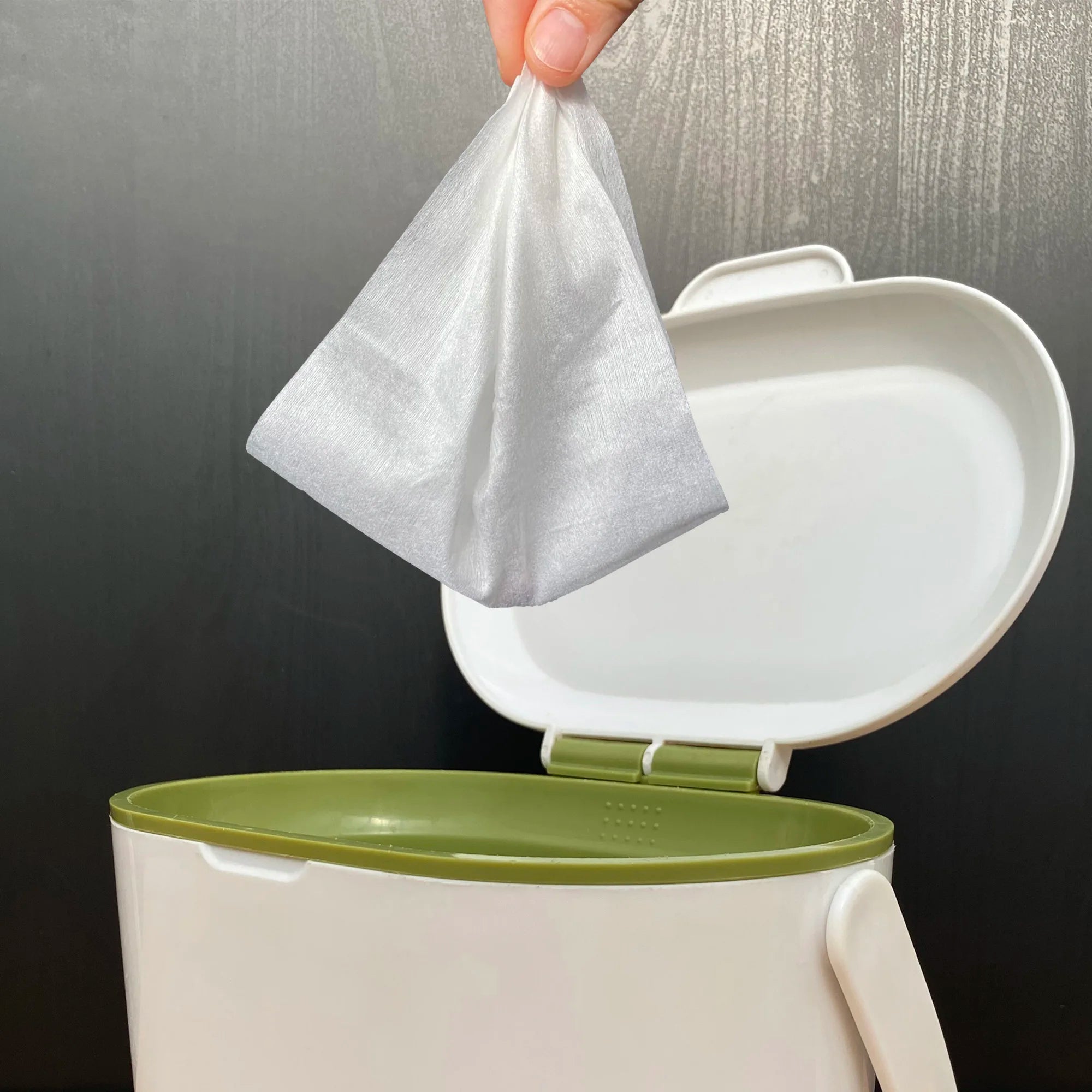 4PCs 100% Biodegradable & Flushable Nappy Liners Cleaning Diaper Insert Cover Wipes One Set for 4 Rolls Bamboo Liners One Set