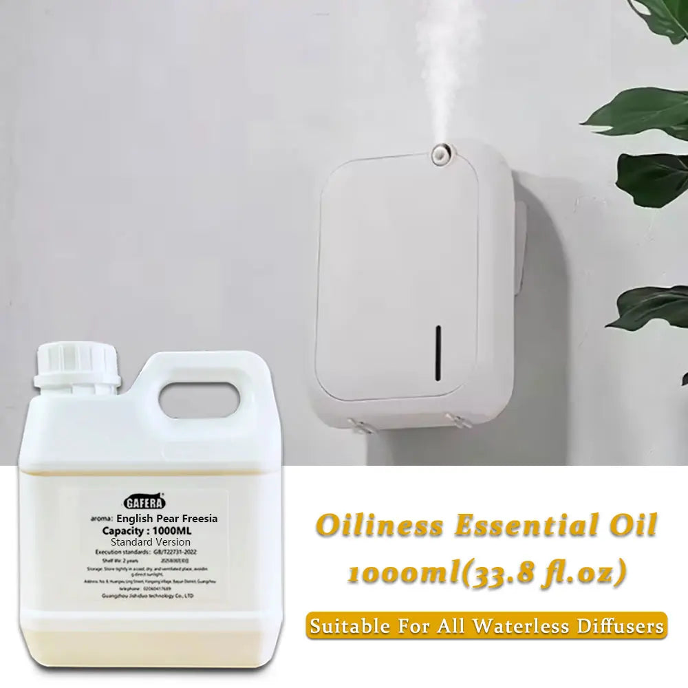 GAFERA 1000ml(33.8 fl.oz) Marriott Hotel/Hilton Essential Oils - For All Waterless Diffuser, Diffuser Replenish Aromatherapy Oil