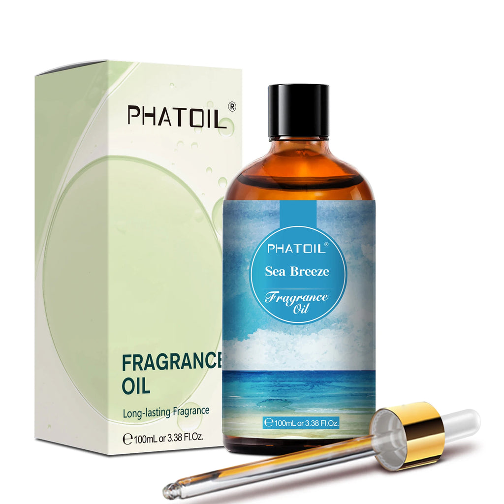PHATOIL 100ml Aromatherapy Fragrance Oil For Diffuser Bubble Gum White Musk Baby Powder Sea Breeze Fruit Carnival Aroma Oils