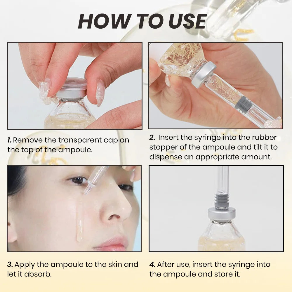 Tidesmit Collagen Peptide anti-aging ampoule with silk protein for skin tightening and elasticity boost