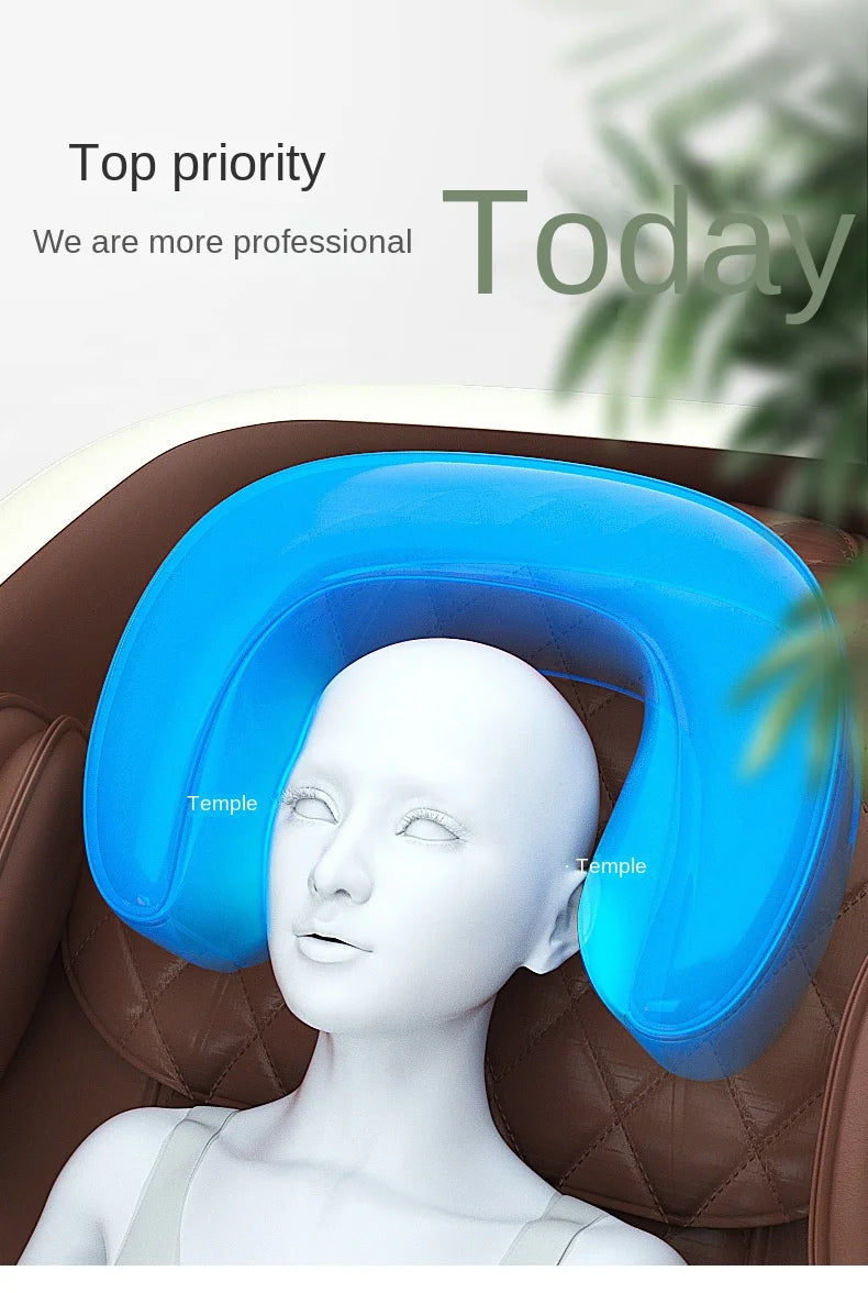 Shiatsu Full Body Massage Chair with Heat Therapy and 3D Rollers Massage Chairs Tidesmit