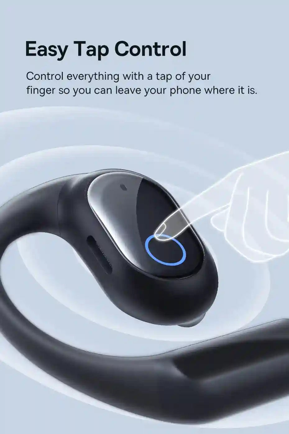 Tidesmit Open Ear Wireless Headphones - Waterproof Sport Earbuds Tidesmit