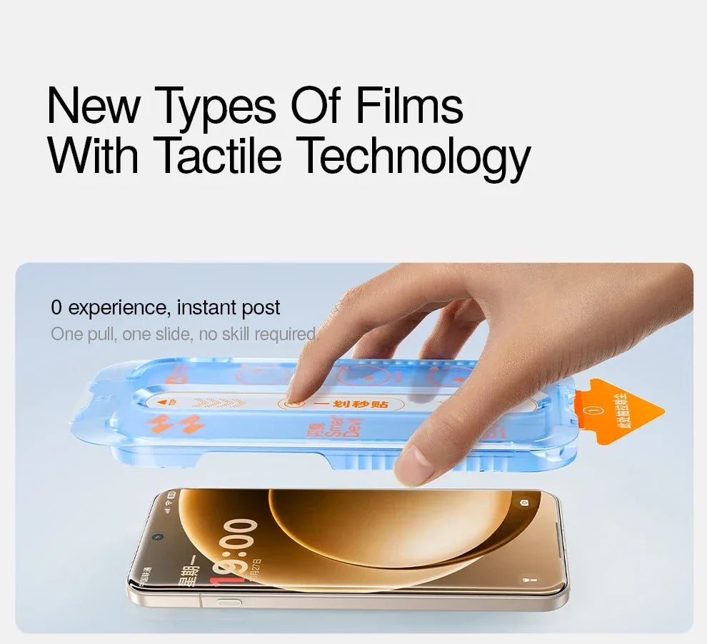 OnePlus Ace 6 Screen Protector Tempered Glass Anti-Scratch Film Tidesmit