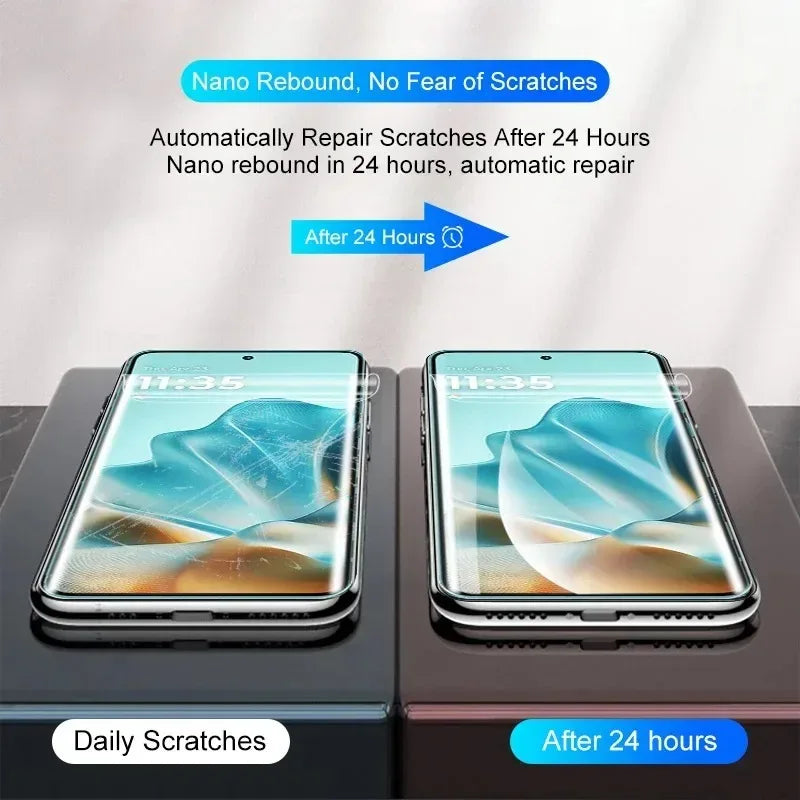 Oppo Screen Protector Hydrogel Film Full Coverage - 5 Pack Tidesmit