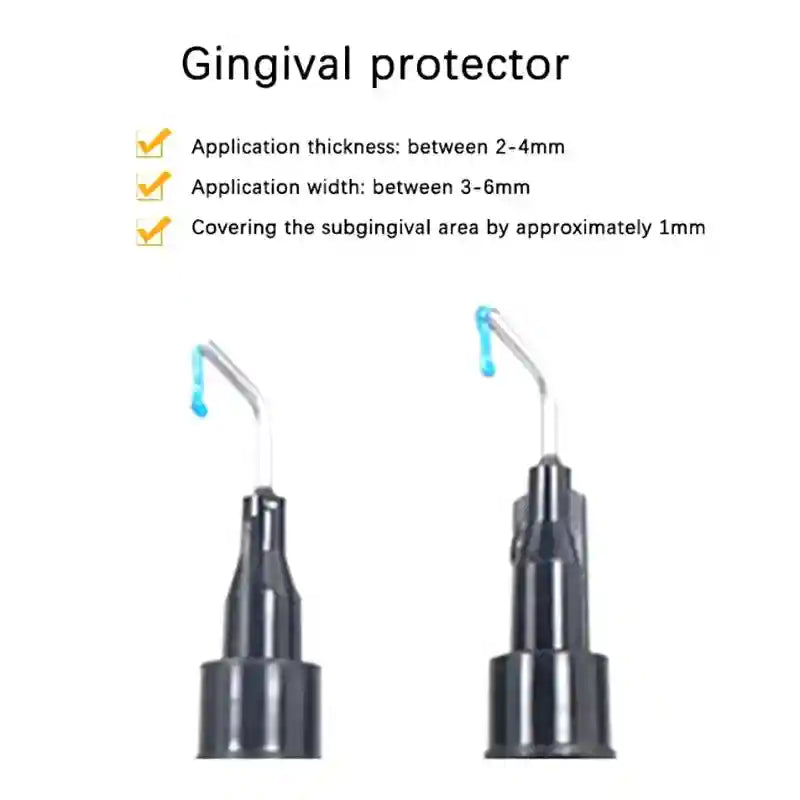 Gingival Barrier Gel for Professional Teeth Whitening - 5PCS Set Lip Care Tidesmit