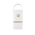 Tidesmit compact portable electric dryer folded for storage, showing space-saving laundry appliance design