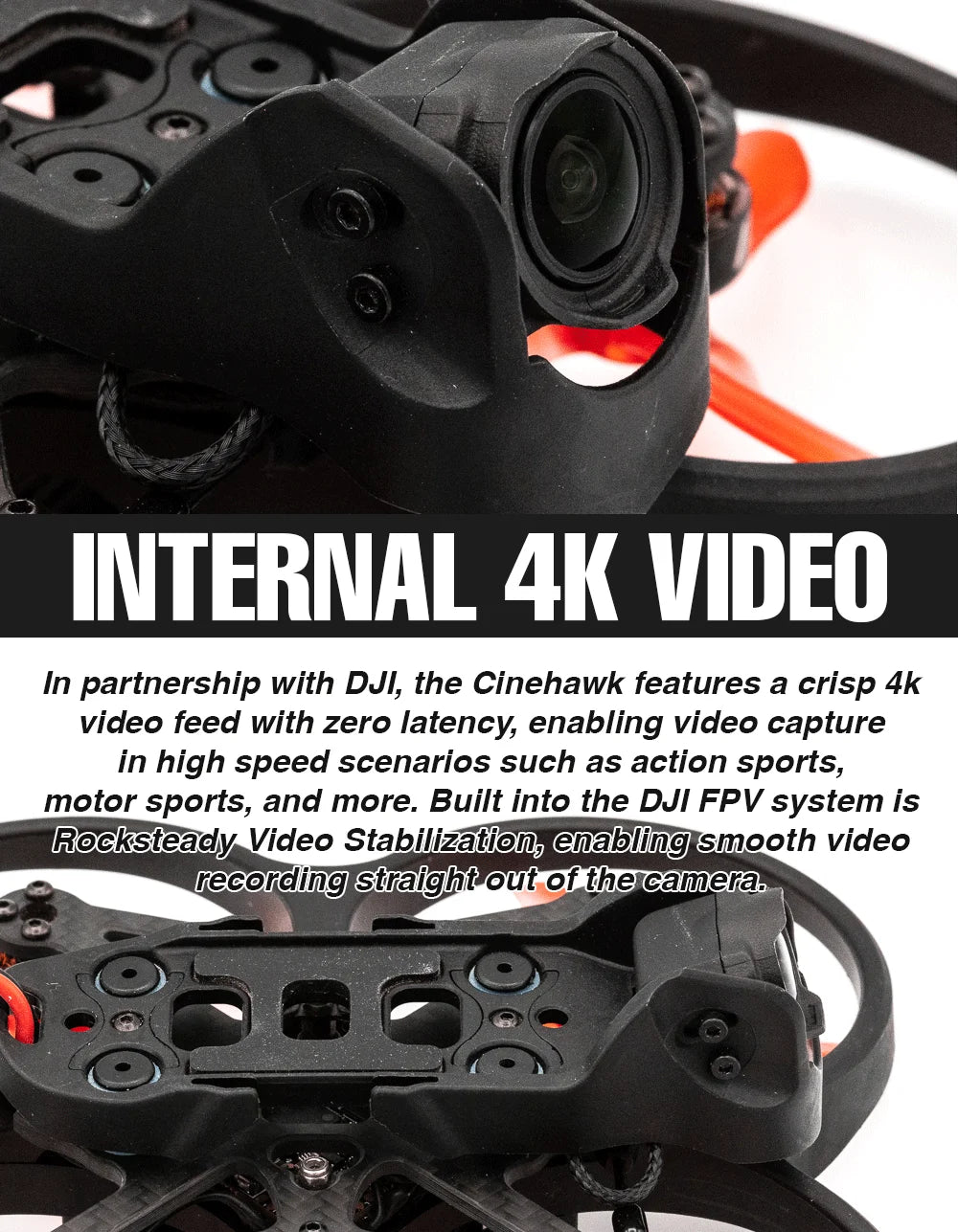 EMAX Cinehawk 2.5 Inch FPV Racing Drone with O3 HD Video Transmission Tidesmit