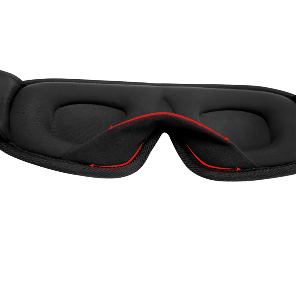 3D Sleeping Mask Block Out Light Sleep Mask for Eyes Sleepmaker EyeShade Blindfold Sleeping Face Mask Eye Patch Breathable