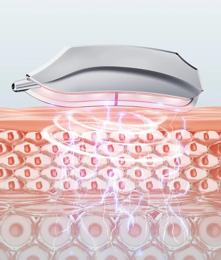 Fascia Muscle Massager: Heated Vibration Tool for Deep Tissue Relief Fascia Gun Tidesmit