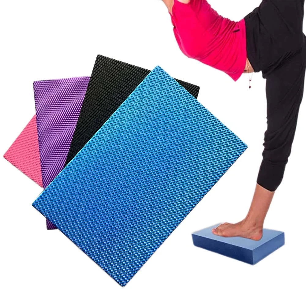 Yoga Mat Soft Balance Pad Foam Exercise Pad Non-slip Balance Cushion Pilates Balance Board for Fitness Training Body Building