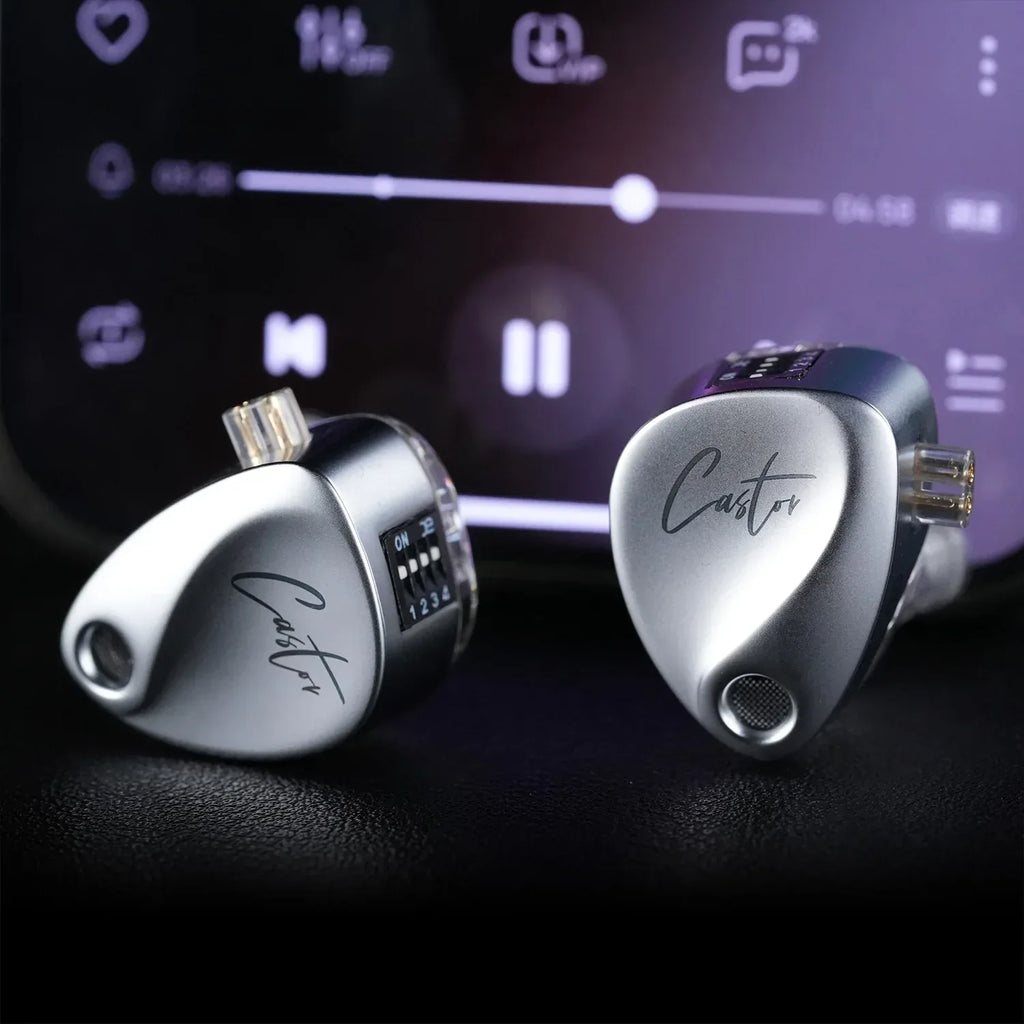 KZ Castor Dual Driver Wired In-Ear Monitors by Tidesmit Tidesmit