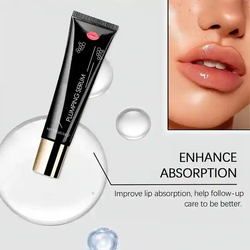 Lip Plumper Oil – Hydrating Lip Treatment & Volumizing Gloss by Tidesmit Lip Care Tidesmit