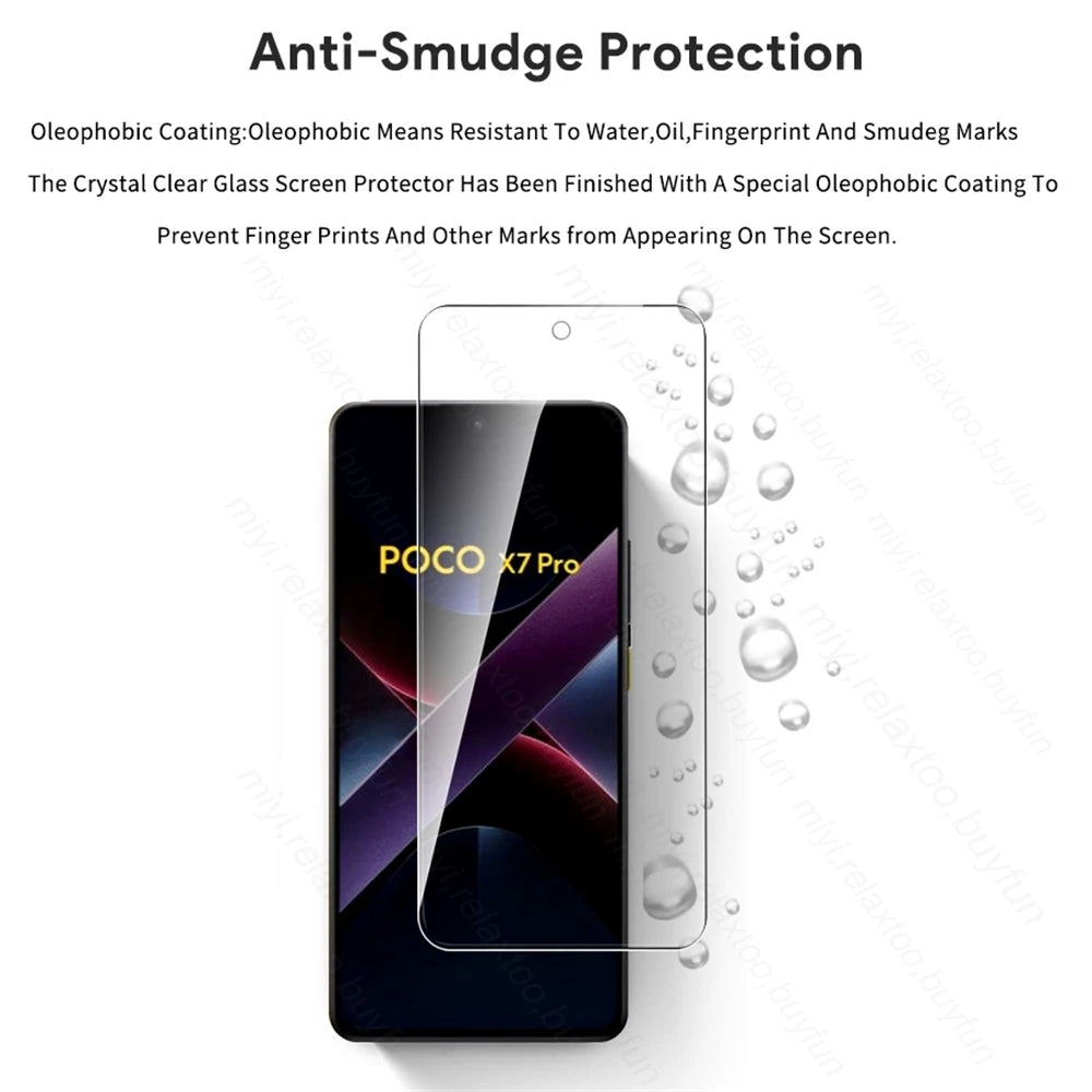 Poco X7 Pro 5G Case with Screen and Lens Protector | Military-Grade Slim Fit Tidesmit