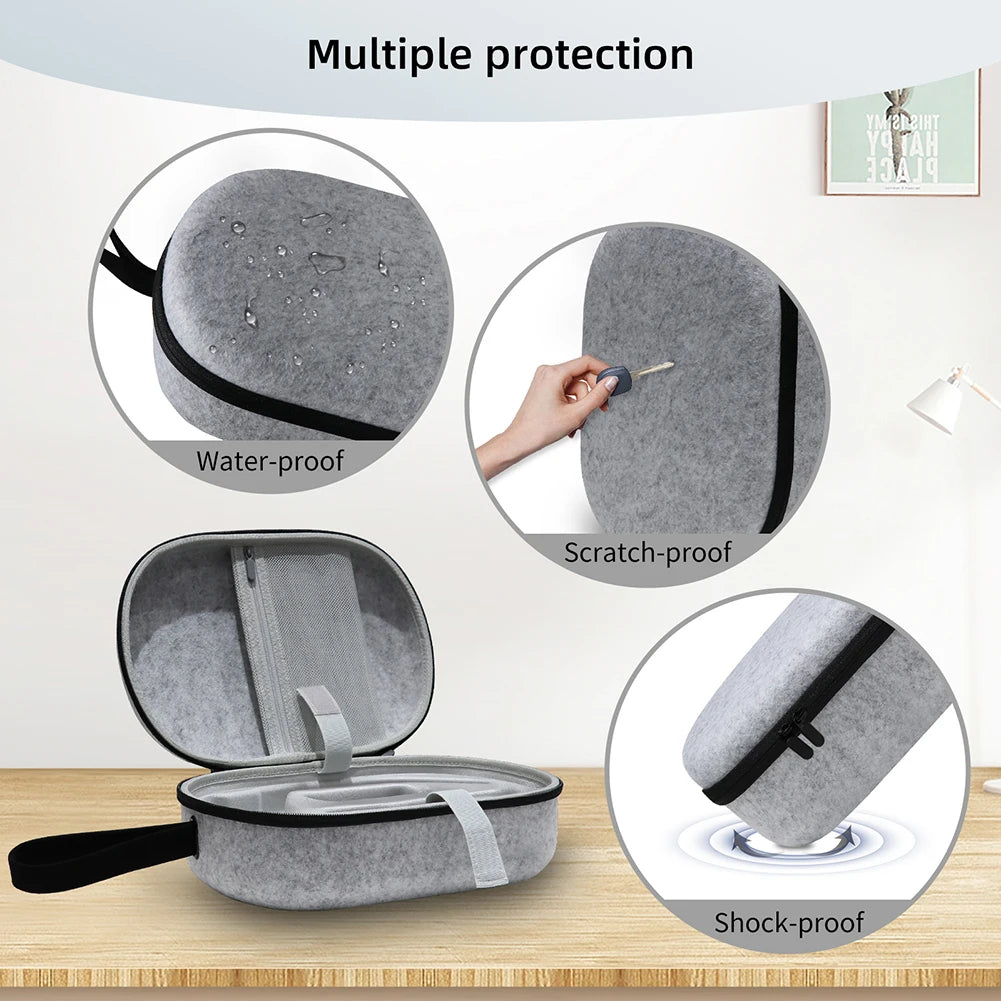 Apple Vision Pro Carrying Case – Durable Felt Travel Bag for VR Headsets Tidesmit