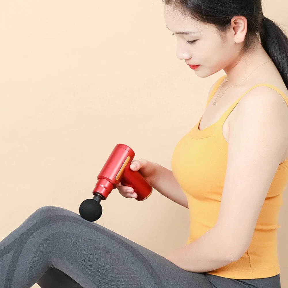 Fascia Gun for Deep Tissue Muscle Recovery | Rechargeable Massager Fascia Gun Tidesmit