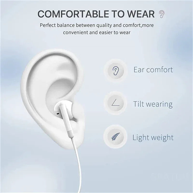 Tidesmit USB C Wired Earphones - Hi-Res Audio In-Ear Headset Tidesmit