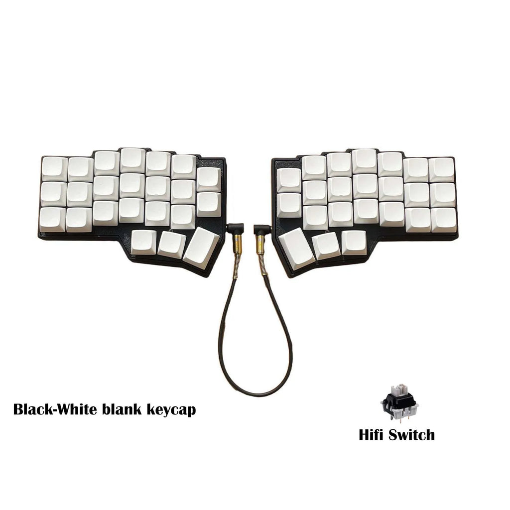 Corne V4.1 Split Ergonomics Hot-swappable MX Mechanical Keyboard Wired South RGB VIAL fully rogrammable