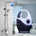 Portable Shower Radio – Waterproof Wireless Bluetooth Speaker black Tidesmit