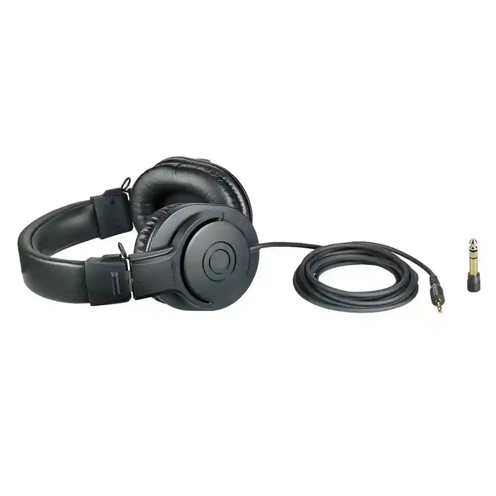 Audio-Technica ATH-M20X Professional Studio Monitor Headphones Tidesmit