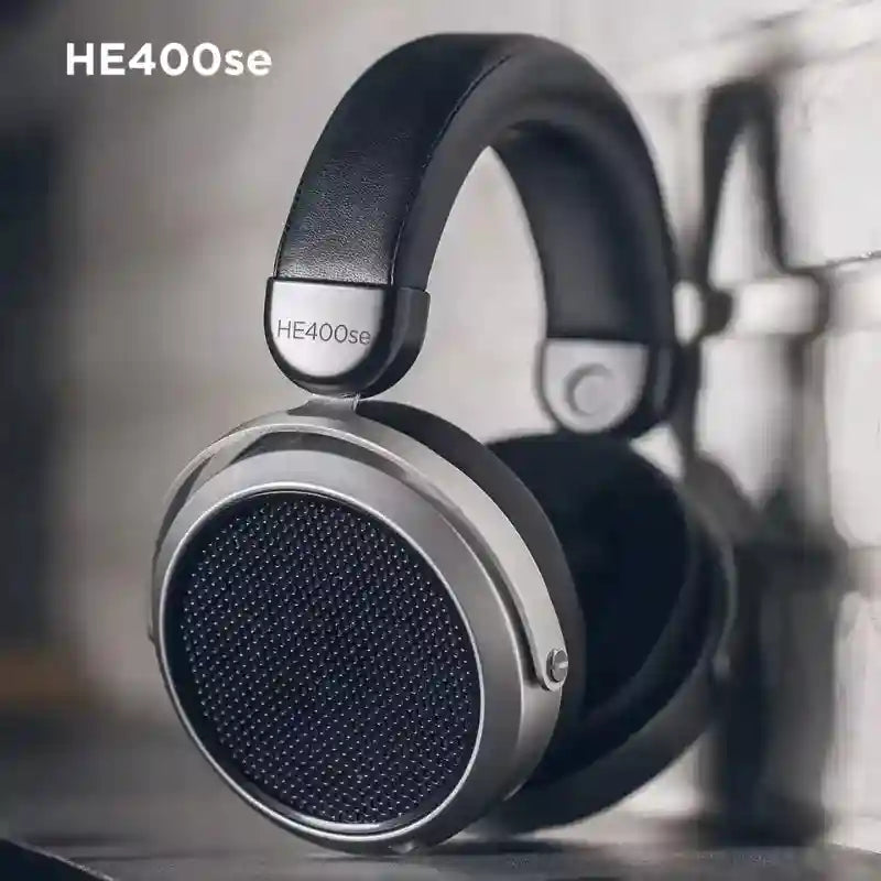 Hifiman HE400se Open-Back Planar Magnetic Headphones - Stealth Magnet Design Tidesmit