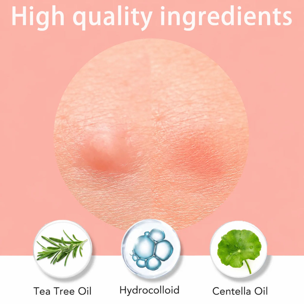 600/400/240pcs/box invisible acne patch set - deep cleaning high-quality water-based acne stickers, gentle and skin friendly