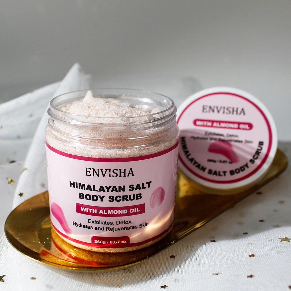Rose Body Scrub - Natural Exfoliating Moisturizer for Smooth Skin Scrubs Treatments Tidesmit