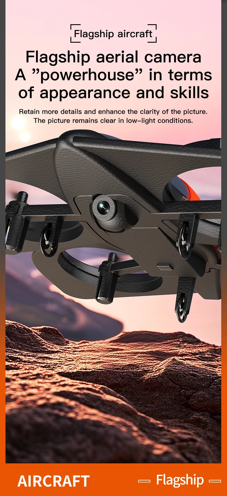 Camera Drone with Screen Remote and Altitude Hold - Tidesmit Tidesmit
