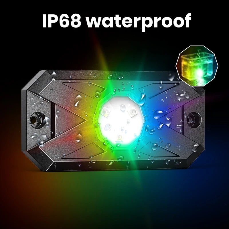 Underglow Rock Lights RGB LED Kit for Truck ATV UTV - Tidesmit Tidesmit
