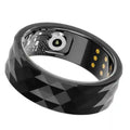 Smart Health Ring - Fitness Tracker with Heart Rate & Sleep Monitoring Black 2019.8mm Tidesmit