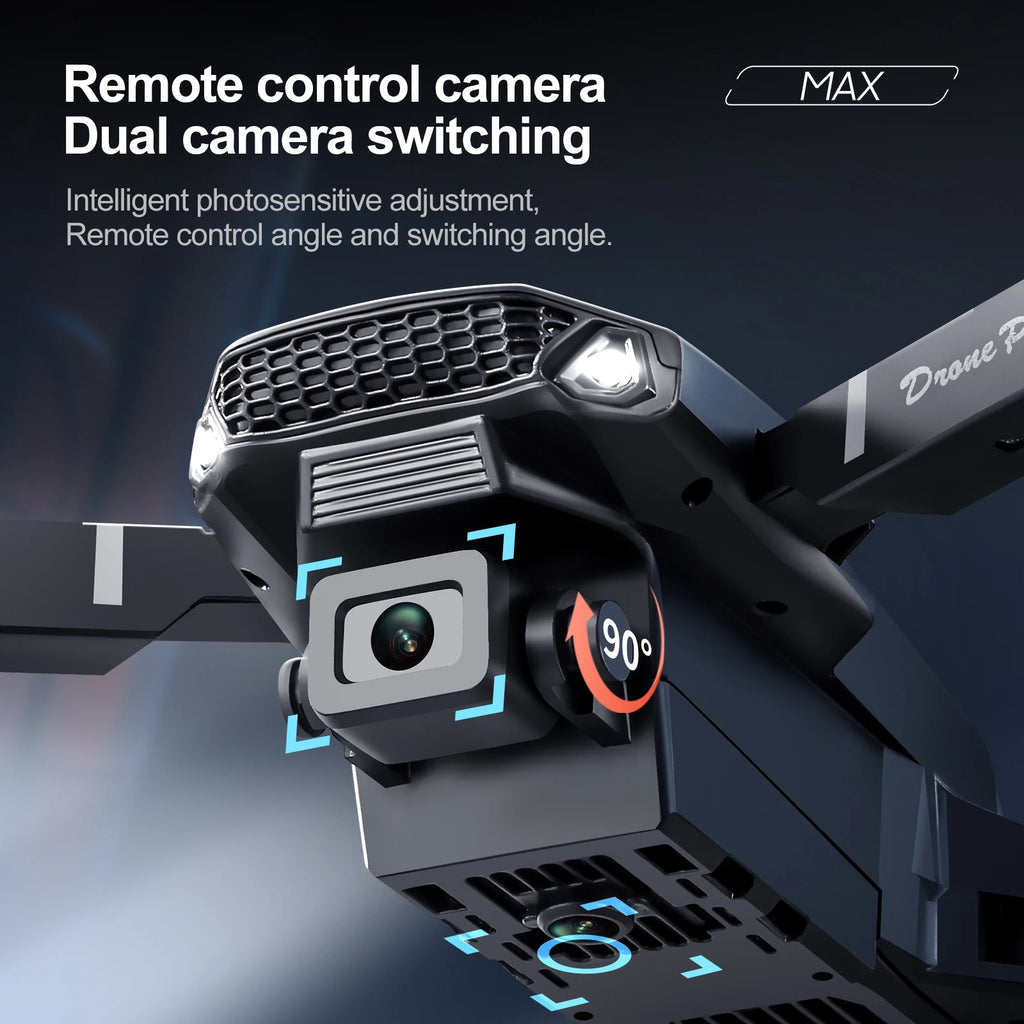4K Camera Drone Foldable Quadcopter - Beginner-Friendly Tech Tidesmit