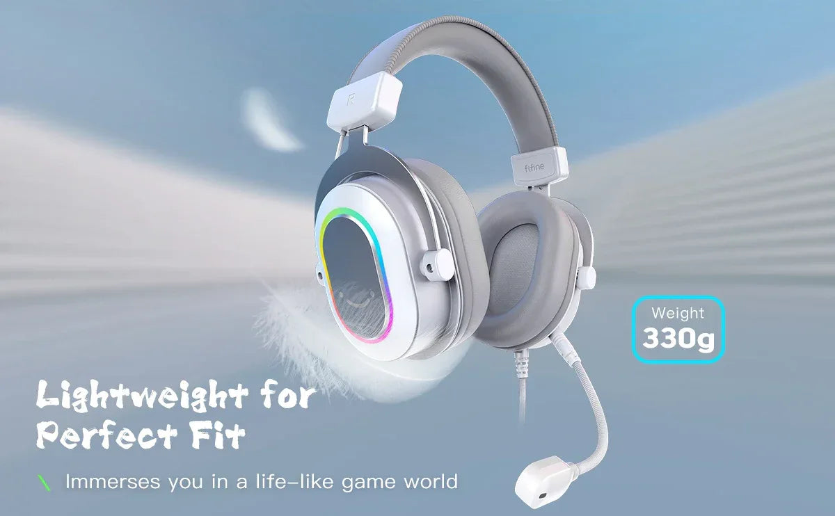 7.1 Surround Sound RGB Gaming Headset with Microphone - Tidesmit Tidesmit