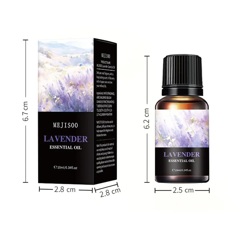 Aromatherapy Essential Oil 10ml Lemon Eucalyptus Lavender Eucalyptus Jasmine Rose Mint Orange Aroma Essential Oil