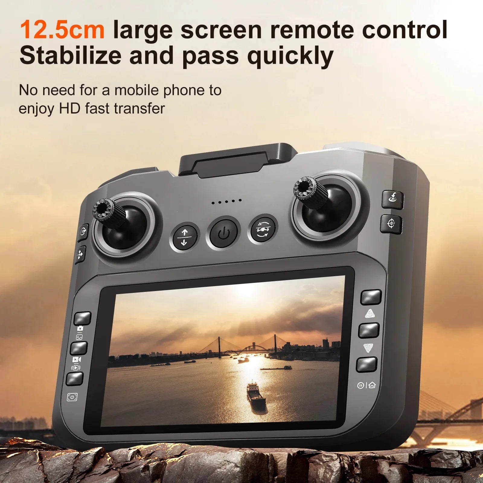 4K Camera Drone with Brushless Motor & Optical Flow - Tidesmit Tidesmit