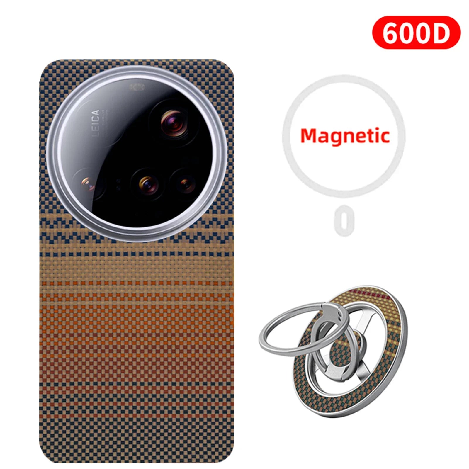Xiaomi 15 Ultra Carbon Fiber Case | Slim MagSafe Aramid Protection SunSet Grip xiaomi 15 ultra Tidesmit