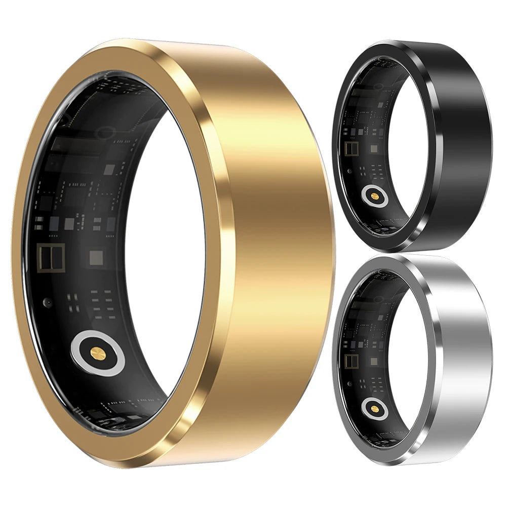Smart Health Ring: Waterproof Fitness Tracker & Sleep Monitor Tidesmit