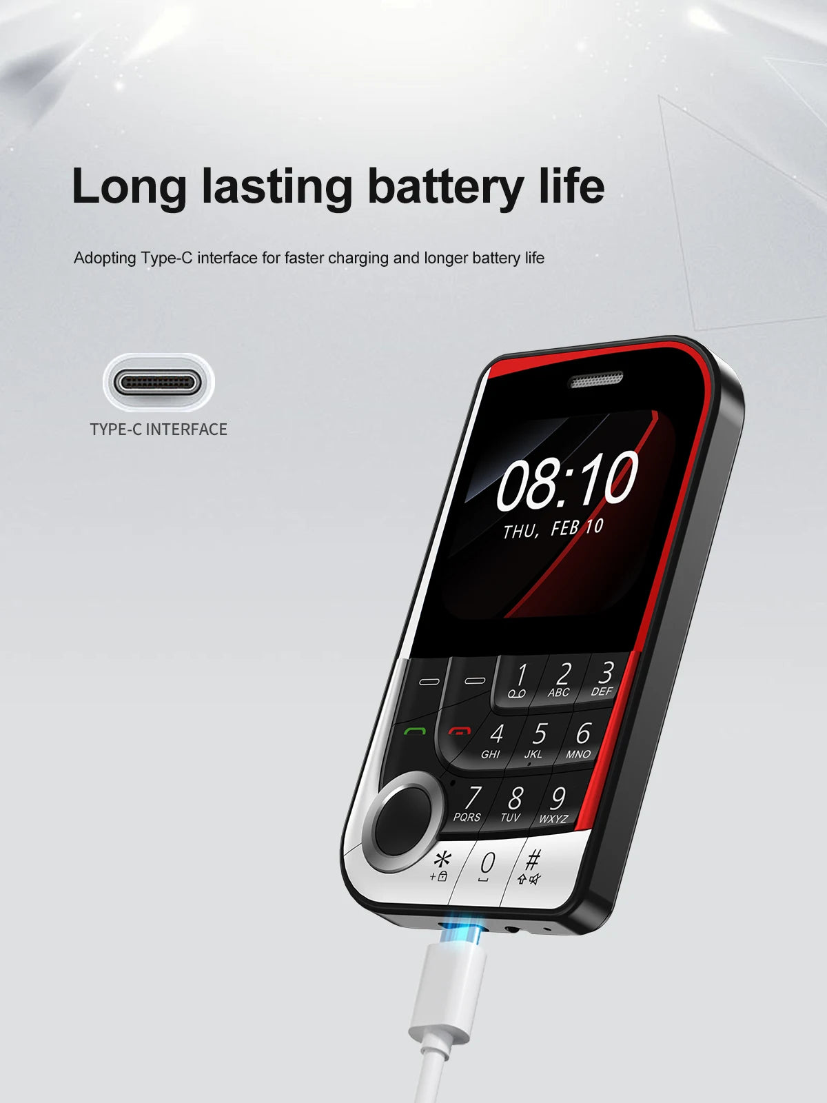 SERVO V10 Card Phone 2.01" Display 2G GSM Dual SIM Standby MP3/MP4 Magic Voice Speed Dial Torch Button Small Cellular Telephones