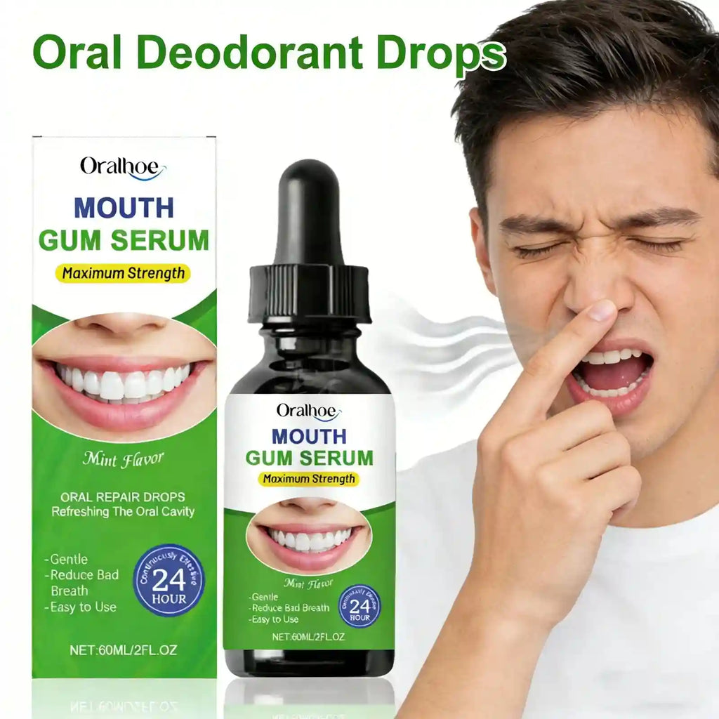 Tidesmit teeth whitening liquid drops for plaque removal, gum pain relief, and enamel protection.