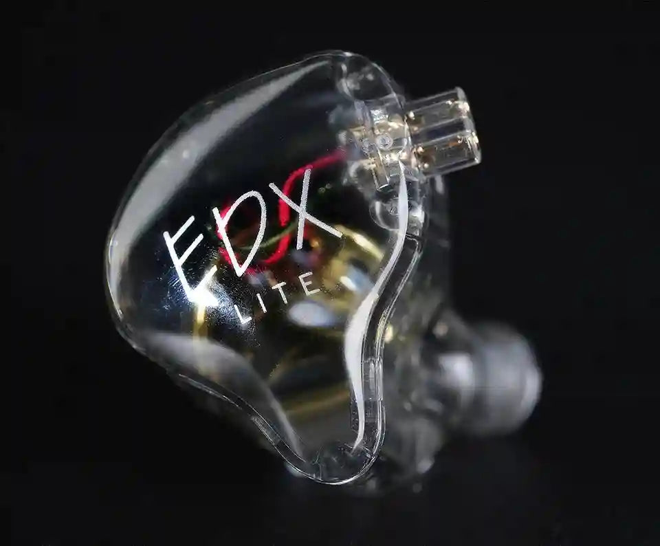 KZ EDX Lite In-Ear Monitor Headphones - Studio Sound Wired Earbuds Tidesmit