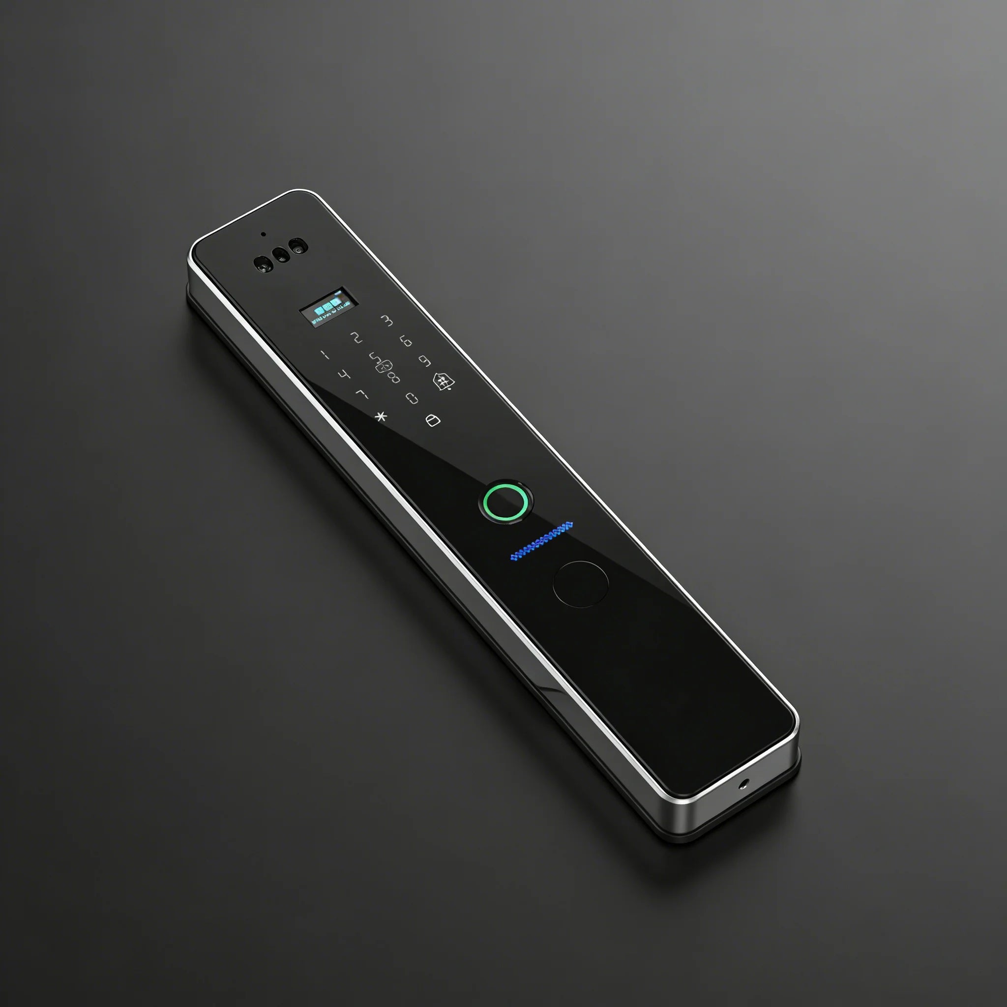Latest Cerradura Inteligente 3D Face Fingerprint Door Lock Smart Camera Electric Password WiFi Network Memory Card Storage